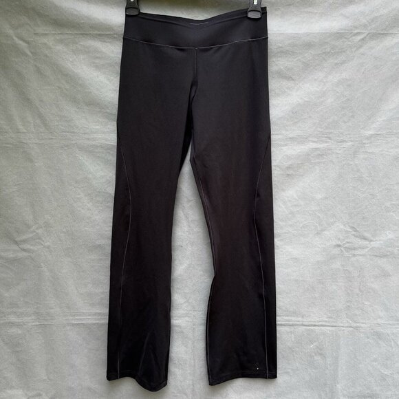 adidas Pants - Adidas Women’s Size Medium Black Flare Stretchy Thin Leggings Pants Climalite